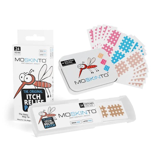24ct Itch-Relief Patch + 42ct Itch-Relief Patch Moskinto USA