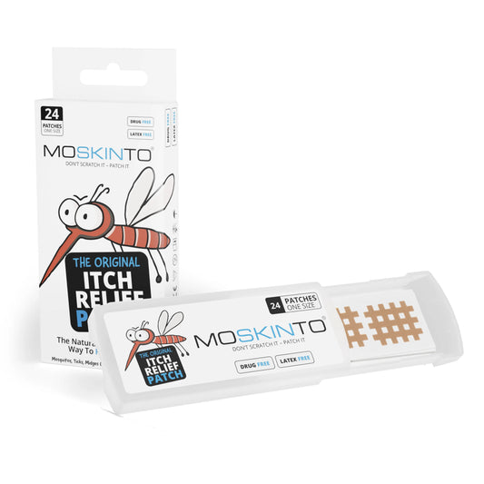 Moskinto, 24ct Classic, The Original, Itch-Relief Patch (Beige Tone) Moskinto USA