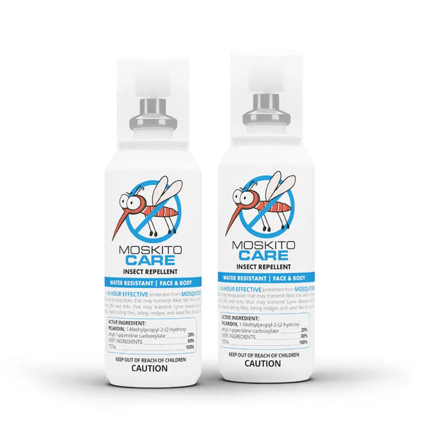 Moskito Care (Two Pack) 14hr Moisturizing Insect Repellent Moskinto USA